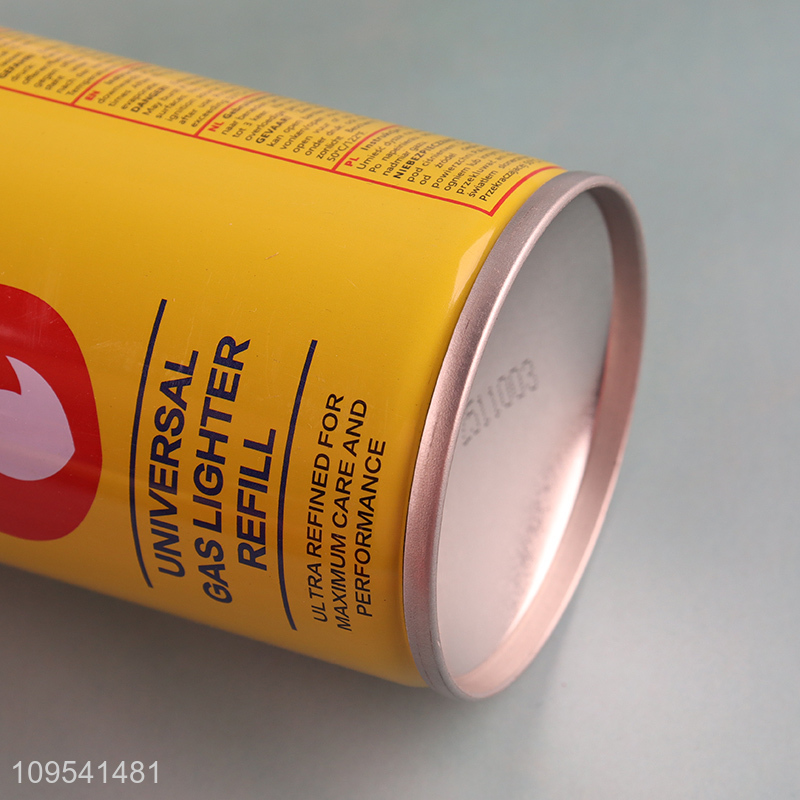 China supplier 300ml lighter butane gas refill