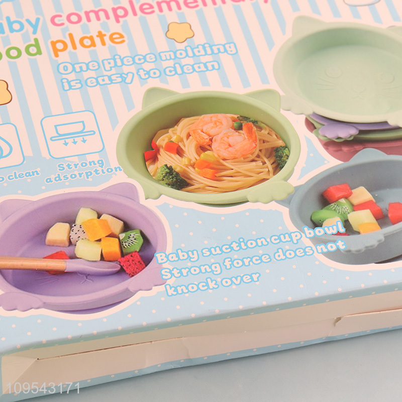Hot sale cartoon baby feeding bowl