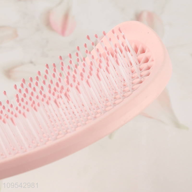 Top quality pink hair comb hair brush