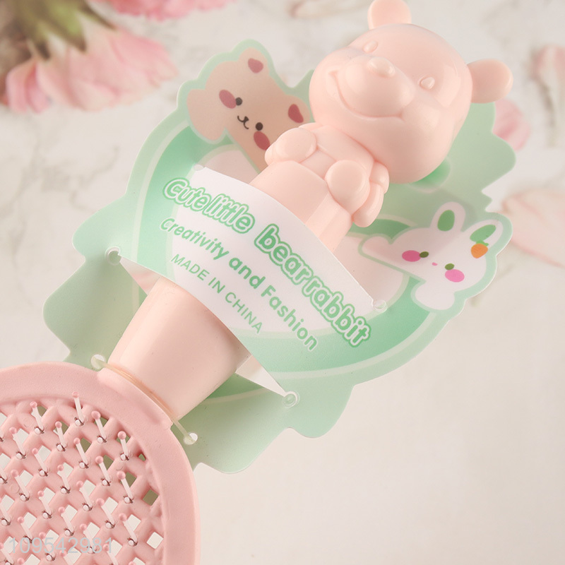 Top quality pink hair comb hair brush