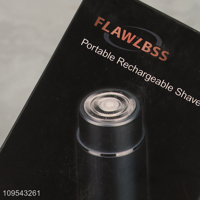 New arrival portable rechargeable travel shaver