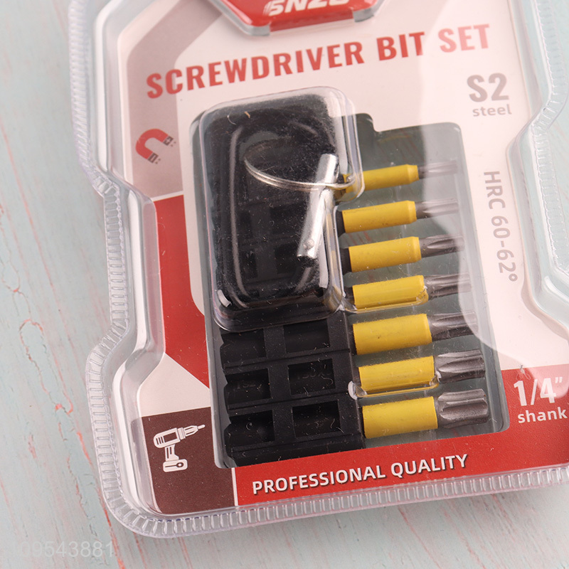 Top products steel screwdriver bit set for sale