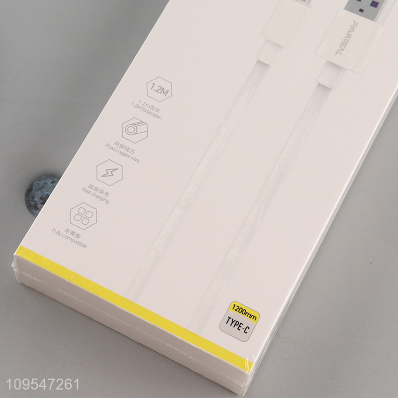 Good quality 120w fast charge data cable for sale