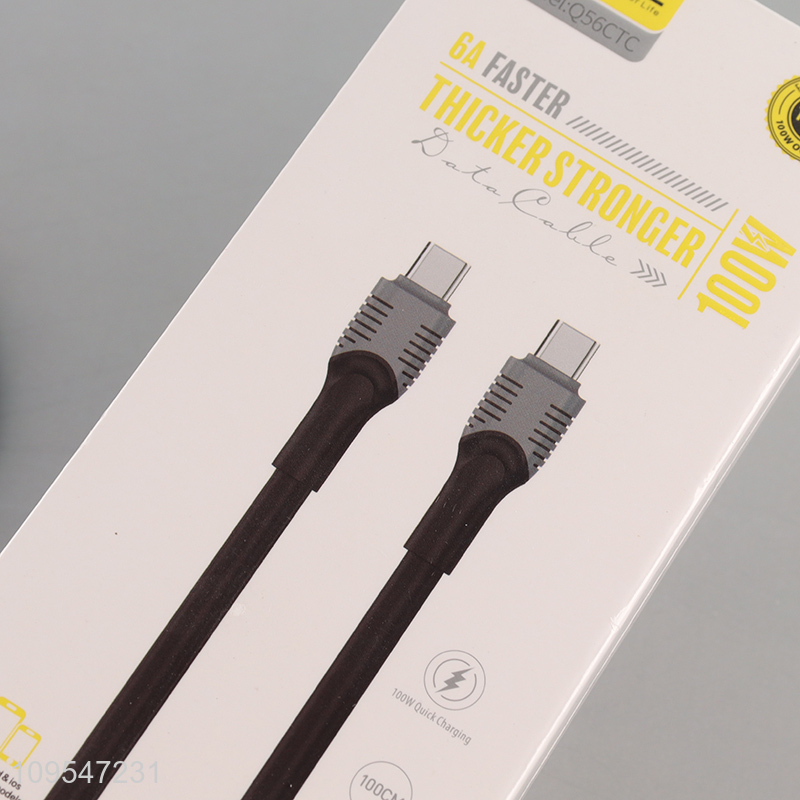 Top quality 100W thickened strong fast charge data cable