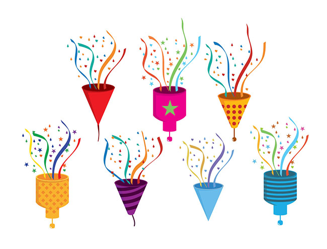The Way of Making Party Poppers